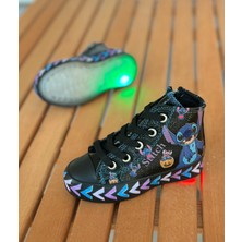 Stitch Kız Çocuk Ayakkabı, Kız Çocuk Günlük Ayakkabı ( 31-35 Numara Arası Işıksızdır )