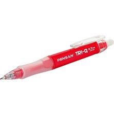 Pensan Tri - Q Versatil Kırmızı 0.7 mm Kalem 21140