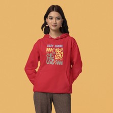 Kadın Basic Hoodie – Yumuşak Kumaş, Klasik Kapüşonlu Sweatshirt