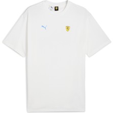 Puma Erkek  Puma Ferrari Miami Graphic Tee Beyaz Erkek T-Shirt