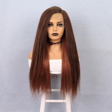 AyrStore Kızıl Kahve Yaki Afro Peruk