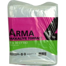 Naylon Torba Arma Şeffaf Bakkaliye Kuruyemiş Şeker Torbası 20X30 (1 Lik ) Takribi 265 Adet 1000 gr