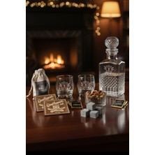 Doğum Gününde Babaya Isme Özel Viski Bardağı ve Şişesi Seti – Adora Roma Malt