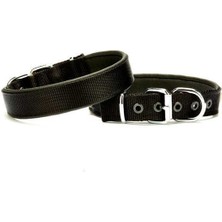 Köpek Tasması Softlu 3 cm x 65 cm Siyah