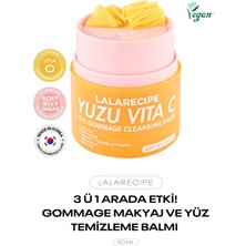 3 Ü 1 Arada Makyaj Temizleme Balmı Lala Recipe Yuzu Vita Gommage Cleansing Balm