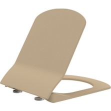 Elegant Duroplast Yavaş Kapanan Klozet Mat Cappuccino