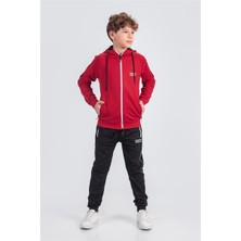 Pina Kids Unlimited Potential Unisex Çocuk Dalgıç Kumaş Eşofman Takımı ESF1725Y 7 - 8 Yaş Modern Tasarım