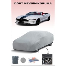 Breen Ford Mustang Convertible 6 ile Uyumlu Oto Branda, Araba Brandası, Su ve Güneş Geçirmez Araba Çadırı