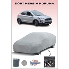 Breen Ford Ka+ Active ile Uyumlu Oto Branda, Araba Brandası, Su ve Güneş Geçirmez Araba Çadırı