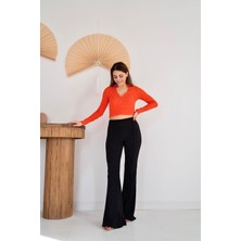 Markano Ispanyol Paça Pantolon