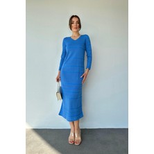 Markano Astarlı Triko Elbise