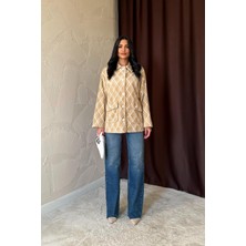 Markano Polar Baklava Ekose Ceket