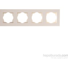 Günsan  Eqona Krem 4 Li Çerçeve