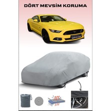 Breen Ford Mustang 6 ile Uyumlu Oto Branda, Araba Brandası, Su ve Güneş Geçirmez Araba Çadırı