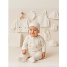 10’lu Organik Pamuklu Bebek Hastane Çıkış Seti