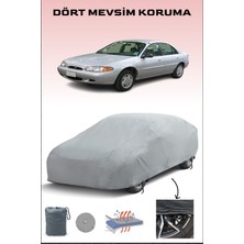 Breen Ford Escort Sedan ile Uyumlu Oto Branda, Araba Brandası, Su ve Güneş Geçirmez Araba Çadırı