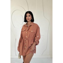 Markano Çıtçıtlı Tünelli Gömlek