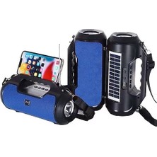 Concord Z10 Fm Radyo USB & Tf & Aux Girişi LED Işık Solar Güneş Enerji Bluetooth Hoparlör