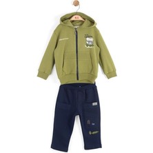 Nk Erkek Bebek Paint Eşofman Takım 1-4 Yaş Yeşil