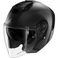 Shark Rs Jet Full Carbon Mat Açık Kask Dma