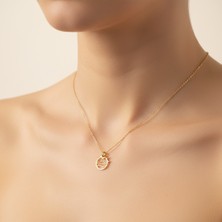 Tabitala TabiTela 14 ayar altın kolye ucu güneş GM432 1 gr