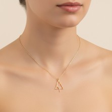 Tabitala TabiTela 14 ayar altın kolye ucu yılbaşı Ağacı ya Noel Ağacı GM291 1 gr