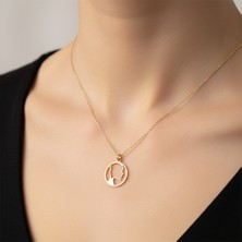 Tabitala TabiTela 14 ayar altın kolye ucu kız GM222 1 gr
