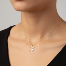 Tabitala TabiTela 14 ayar altın kolye ucu dans GM845 1 gr