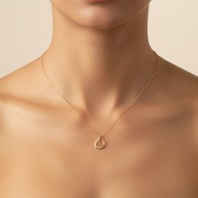 Tabitela 8 Ayar Altın Kolye Ucu Deniz GM514 1 gr