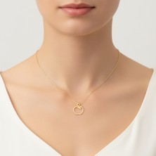 Tabitala TabiTela 14 ayar altın kolye ucu elma GM1105 1 gr