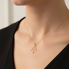 Tabitala TabiTela 14 ayar altın kolye ucu üçgen GM241 1 gr