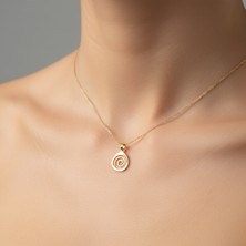 Tabitala TabiTela 14 ayar altın kolye ucu deniz GM518 1 gr