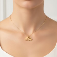 Tabitala TabiTela 14 ayar altın kolye ucu bulut GM557 1 gr