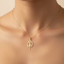 Tabitala TabiTela 14 ayar altın kolye ucu dans GM847 1 gr