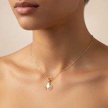 Tabitala TabiTela 8 ayar altın kolye ucu örümcek GM133 1 gr