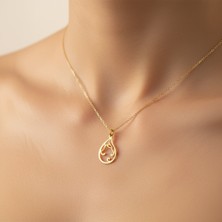 Tabitala TabiTela 14 ayar altın kolye ucu güzel tasarımlar GM184 1 gr