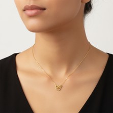 Tabitala TabiTela 14 ayar altın kolye ucu kalp GM1023 1 gr