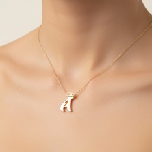 Tabitala TabiTela 8 ayar altın kolye ucu ayı GM37 1 gr