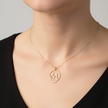 Tabitala TabiTela 14 ayar altın kolye ucu kedi GM596 1 gr