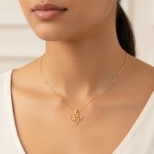 Tabitala TabiTela 14 ayar altın kolye ucu anne GM343 1 gr