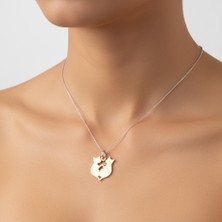 Tabitala TabiTela 14 ayar altın kolye ucu kedi GM599 1 gr