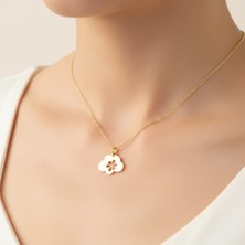 Tabitala TabiTela 14 ayar altın kolye ucu bulut GM527 1 gr