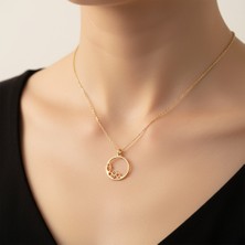 Tabitala TabiTela 14 ayar altın kolye ucu yuvarlak GM895 1 gr