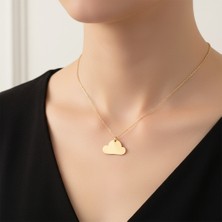 Tabitala TabiTela 8 ayar altın kolye ucu bulut GM1113 1 gr