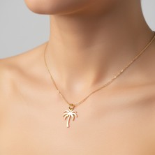 Tabitala TabiTela 14 ayar altın kolye ucu hurma ağacı GM155 1 gr