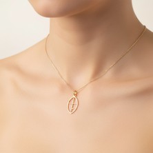 Tabitala TabiTela 14 ayar altın kolye ucu yüz GM52 1 gr