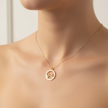 Tabitala TabiTela 14 ayar altın kolye ucu Boğaz Köprüsü GM396 1 gr