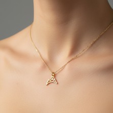 Tabitala TabiTela 14 ayar altın kolye ucu dağ GM332 1 gr