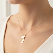 Tabitala TabiTela 14 ayar altın kolye ucu zürafa GM312 1 gr