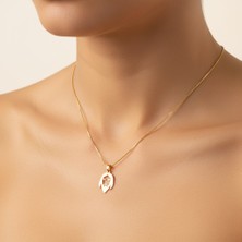 Tabitala TabiTela 8 ayar altın kolye ucu mesih,hazreti isa,isa peygamber GM908 1 gr
